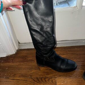 la canadienne leather boots size 7.5